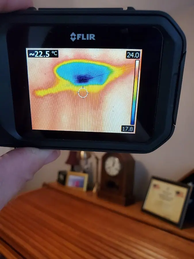 Thermal imaging inspection for water damage in St. Marys